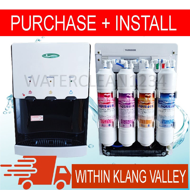 [ INSTALLATION ] Yamada NWD 389-22 Hot & Normal & Cold Alkaline Water ...