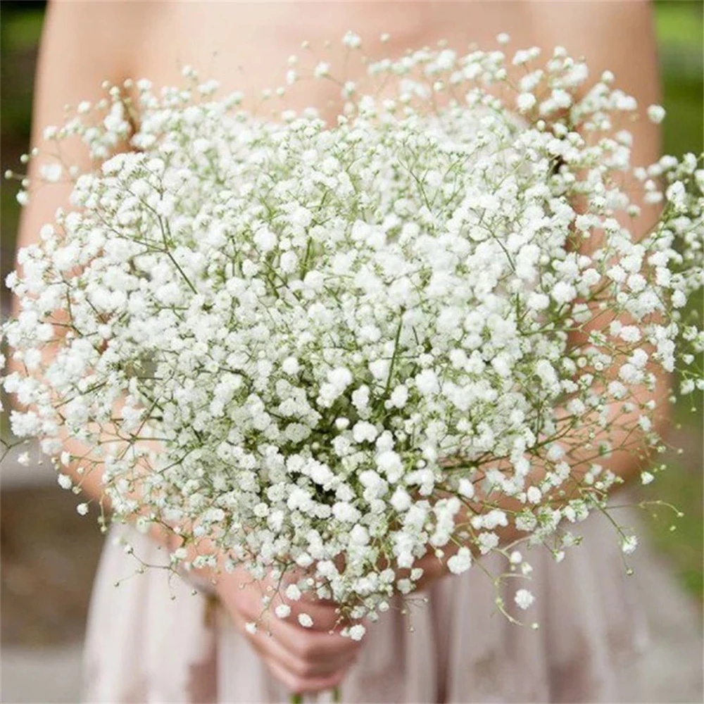 Artificial Gypsophila Floral Flower Fake Silk Wedding Party Bouquet ...