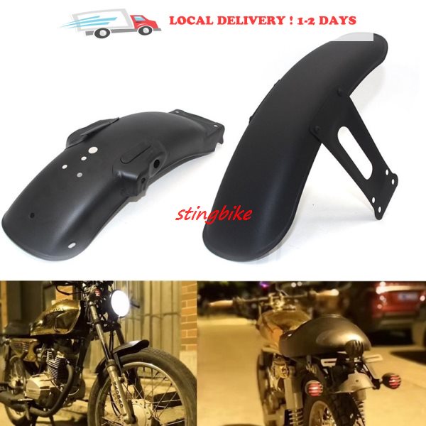 honda cg125 fender set splash guard mudguard cafe racer | Shopee Malaysia