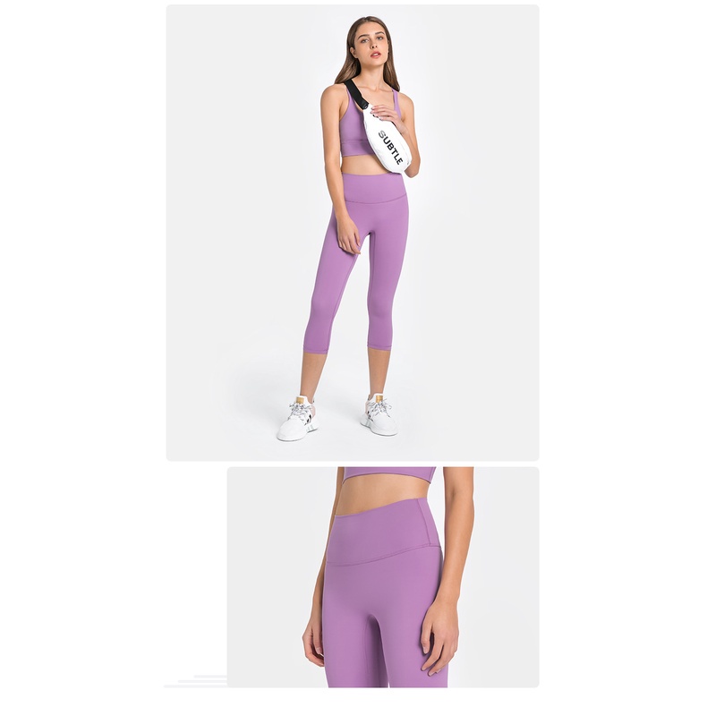 Lululemon New Yoga Pants Running Sports Cropped Pants | Shopee Malaysia