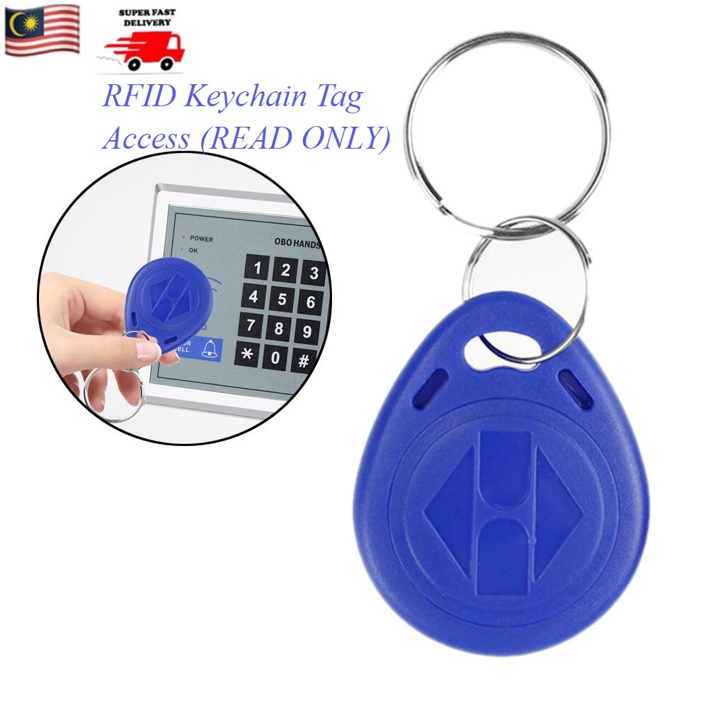 Read only PVC ABS RFID Keychain Tag ID eToken Door Lock Key Access ID