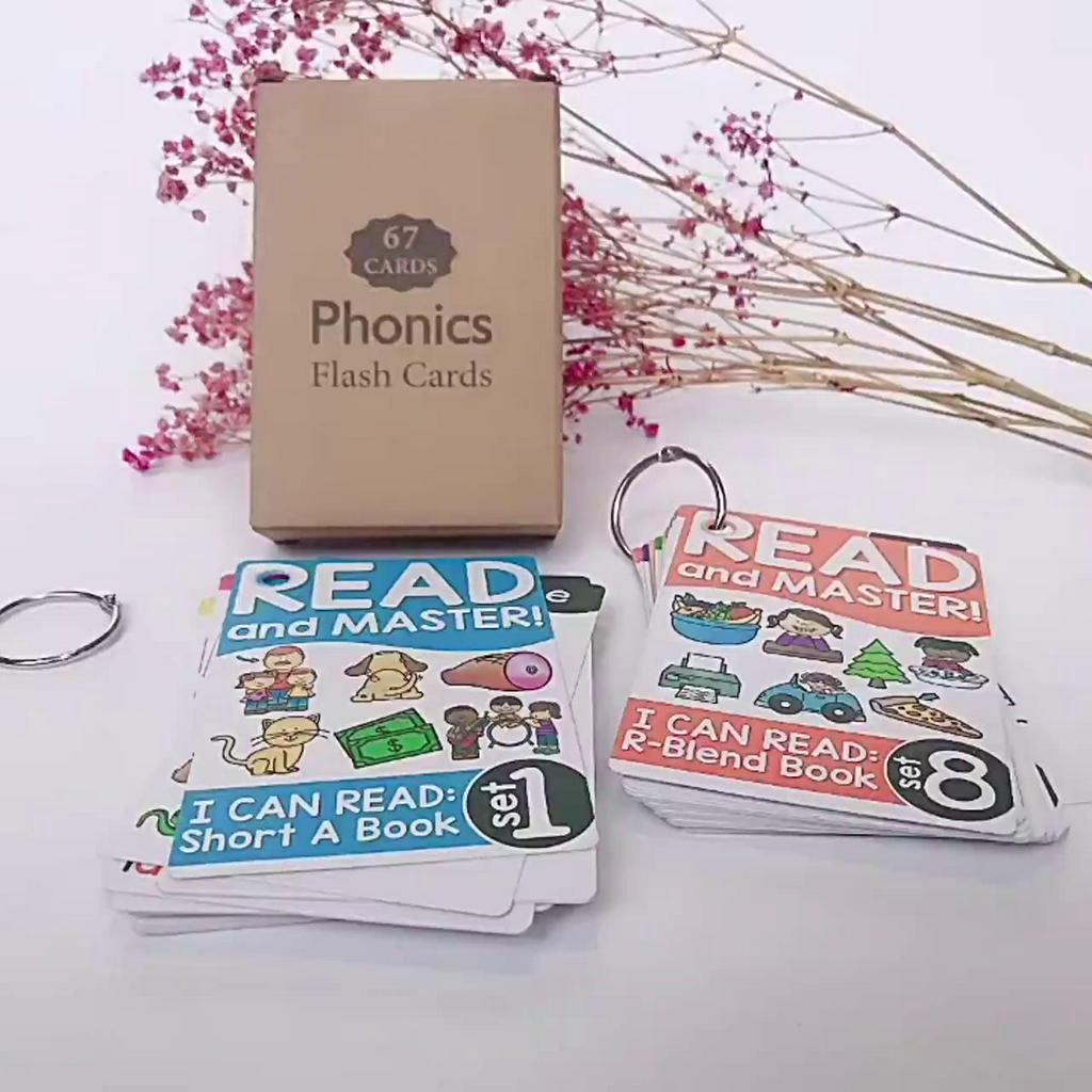 Read and Master 67 Cards BUNDLE Set Phonics Flash Cards Teaching Aids ...