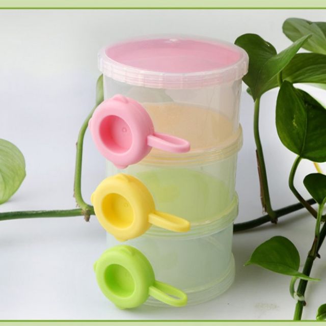 Milk Powder Container 3 Layer Bekas Simpan Susu Tepung Bayi | Shopee ...