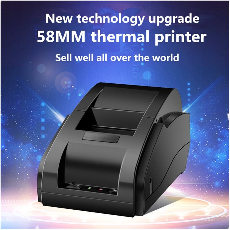 Thermal Receipt Printer 58mm Automatic Order Bluetooth Live Voice ...