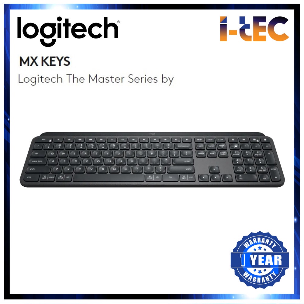 Logitech MX Keys Advanced Wireless Keyboard | Shopee Malaysia