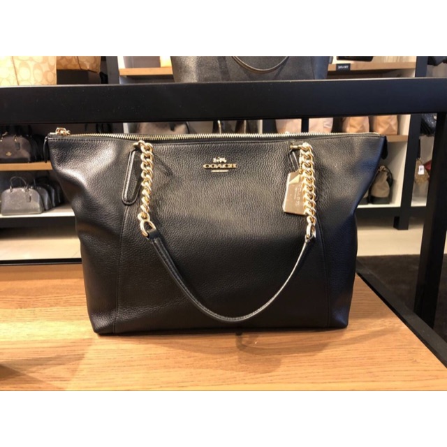 Coach ava shop chain tote