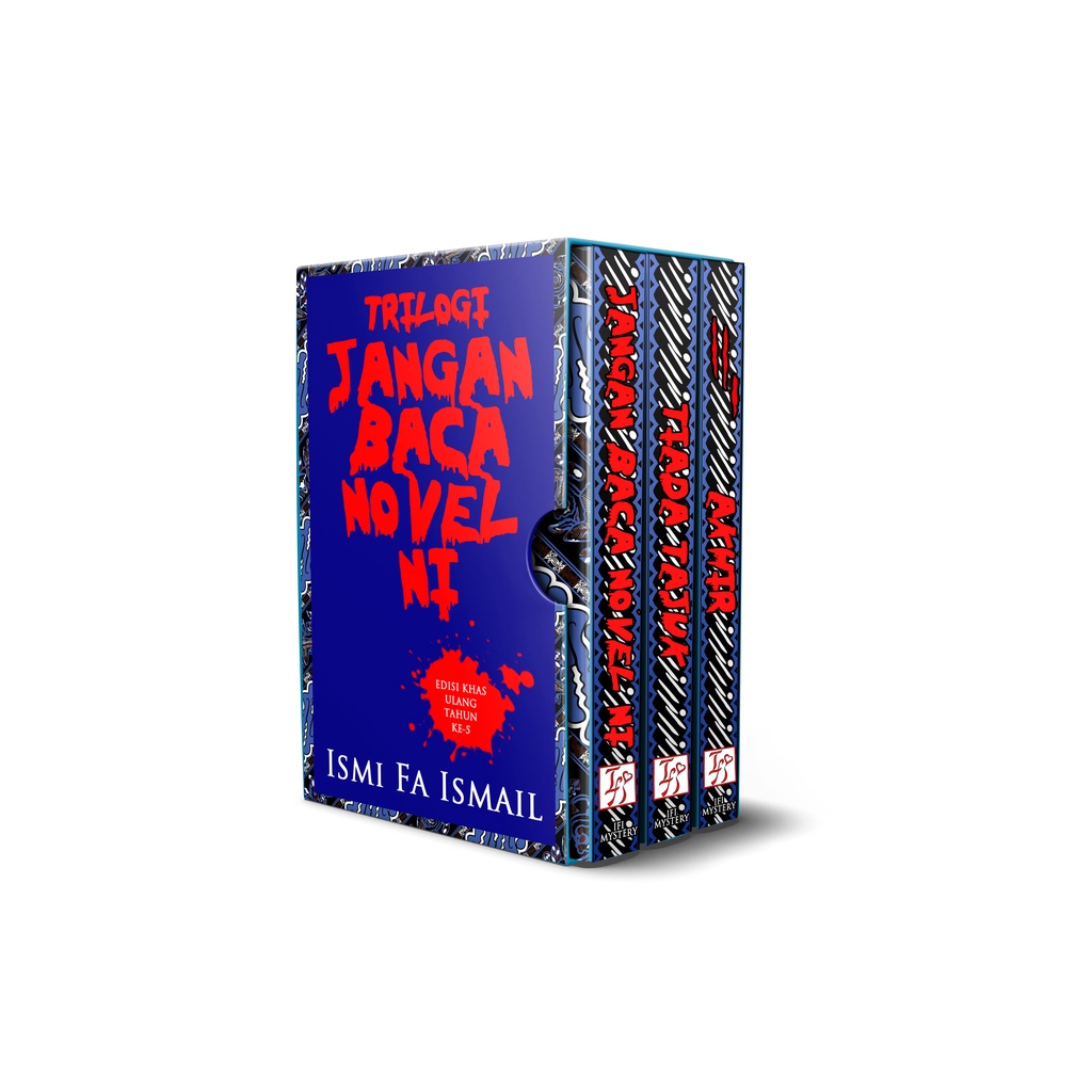 Box Set Trilogi Jangan Baca Novel Ni Edisi Batik Biru oleh Ismi Fa ...