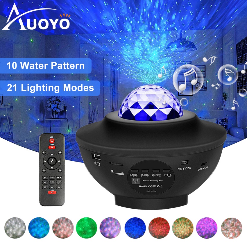 Auoyo Atmosphere Lamps Starry Sky Night Light Lamp Fairly Lights LED