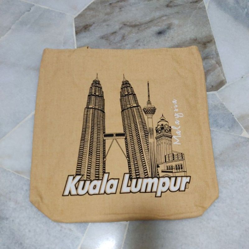 🇲🇾 Ready Stock 🇲🇾 Bag Malaysia, KLCC Bag, Canvas Woven Bag Shopee