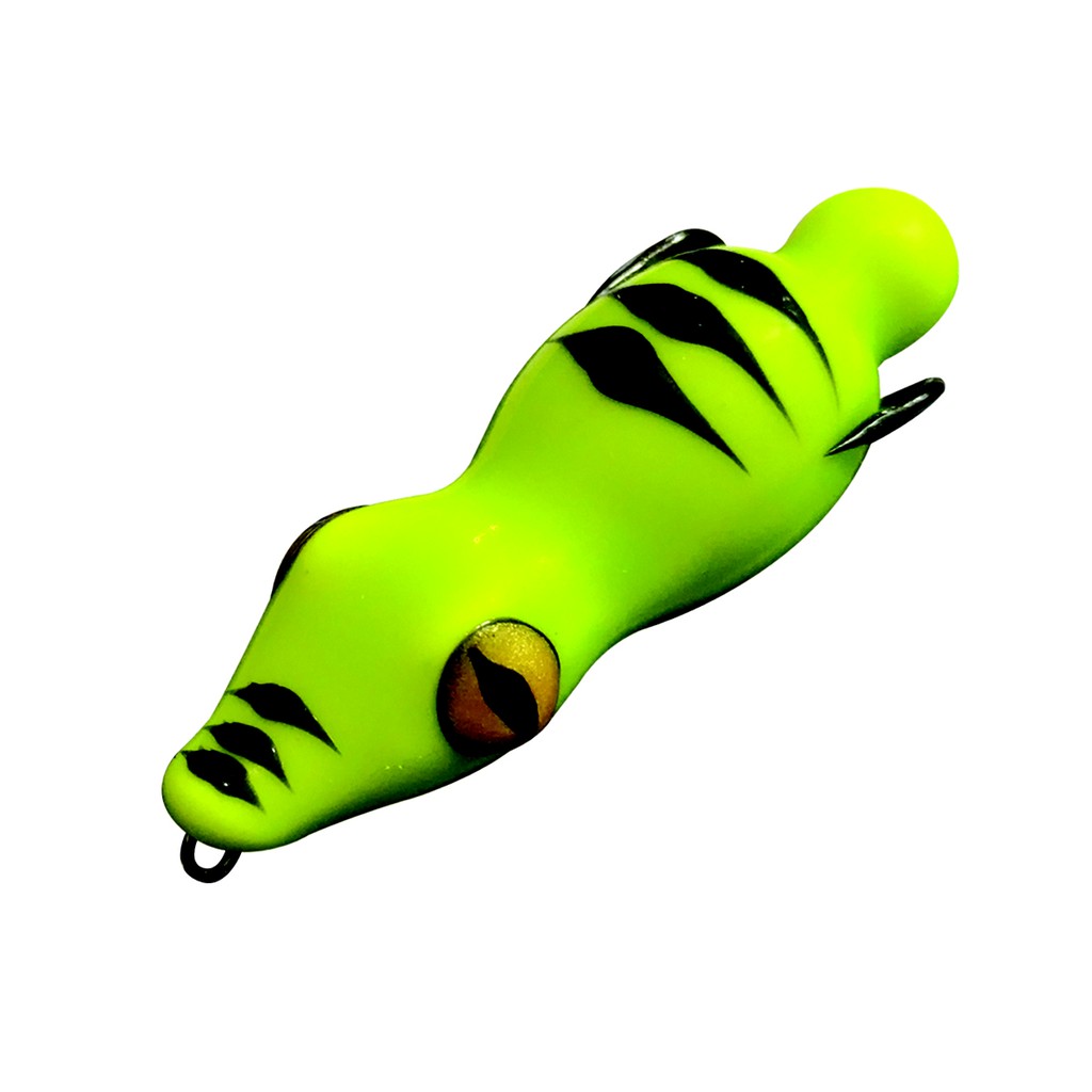 EXP MEXI 28 Soft Rubber Frog Lure Bait Mini Croc Casting Haruan Toman ...