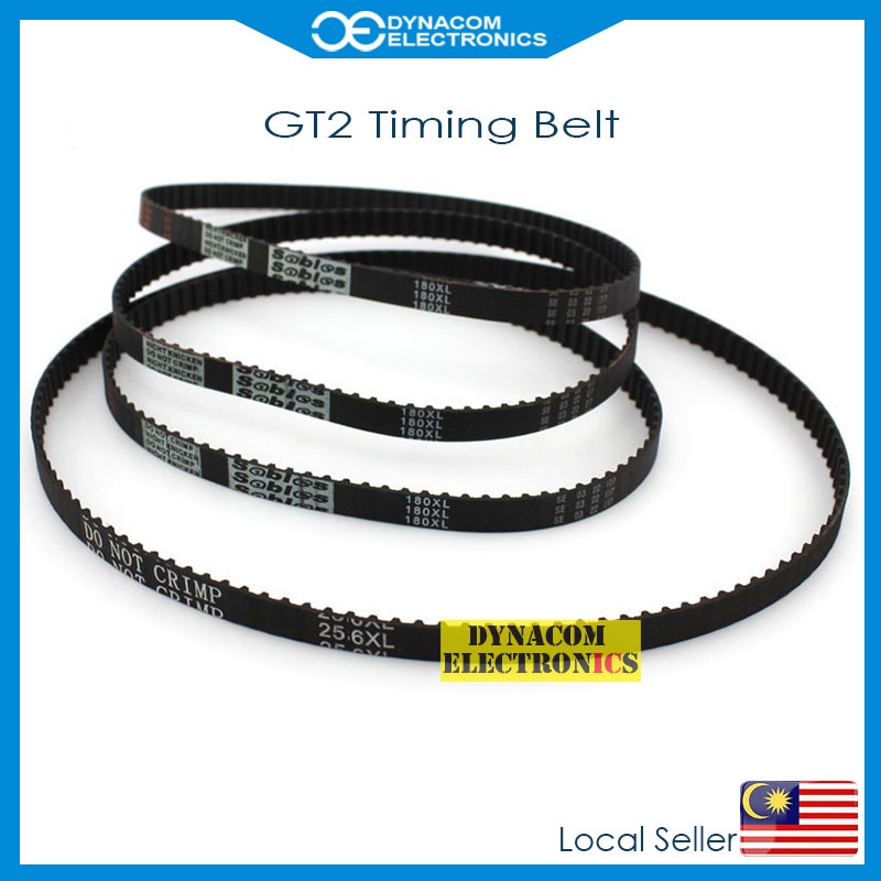 GT2 Timing Belt For Servo Motor DIY Motor Synchronous Rubber Driving Belt [Timing Belt untuk
