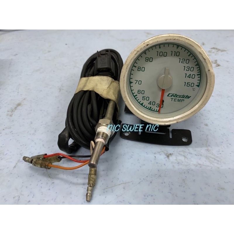 Greddy oil / water temp meter 60mm Shopee Malaysia