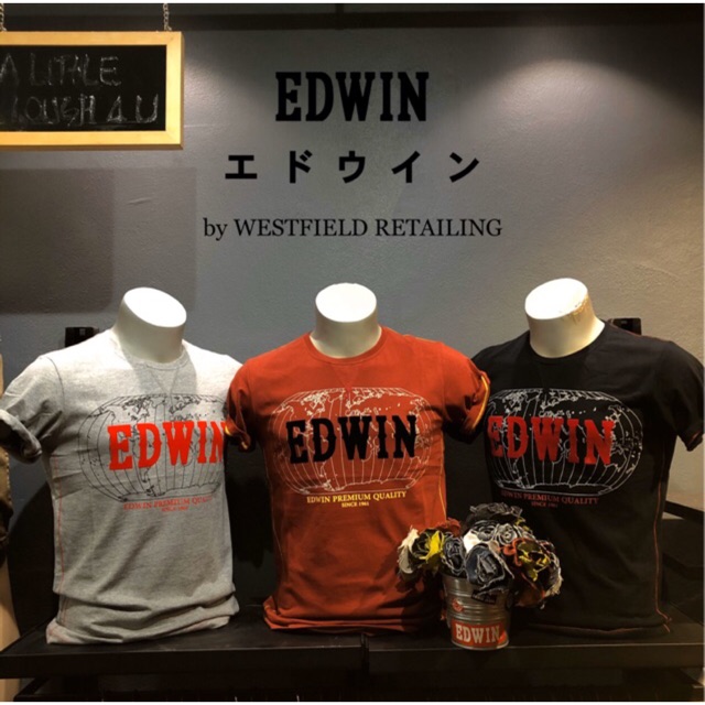 EDWIN SIGNATURE MEN'S PRINTING T-SHIRT ( 7480 1728 ) | Shopee Malaysia