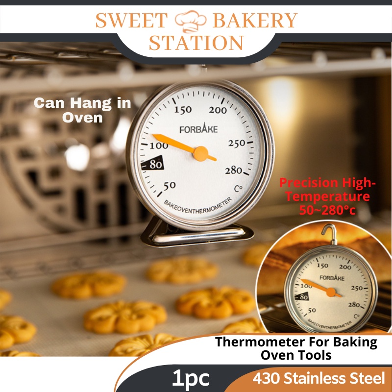 430 Stainless Steel Kitchen Thermometer For Baking Oven Tools Precision HighTemperature
