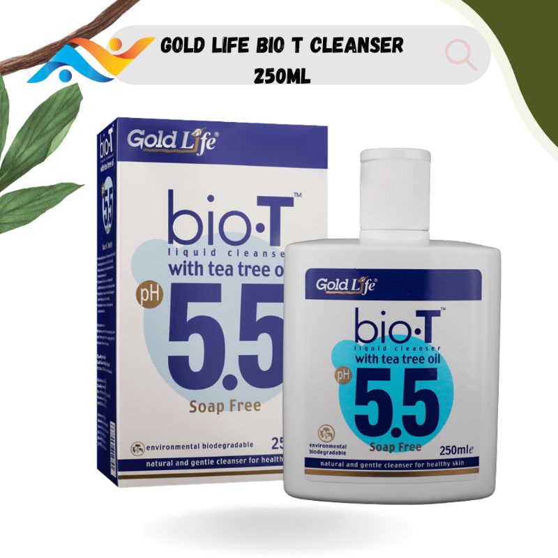 GOLD LIFE BIO T LIQUID CLEANSER 250ML ( FOR ECZEMA PRONE SKIN