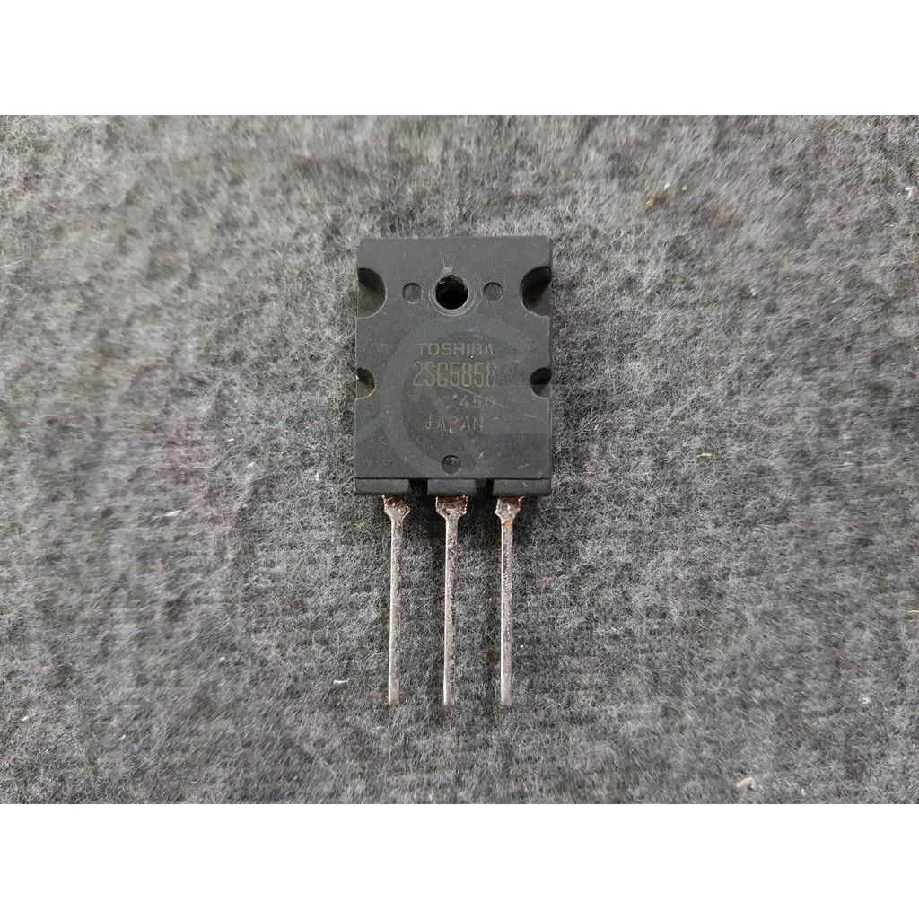 USED OUTPUT TRANSISTOR 2SC5858 CRT TV SPARE PART Shopee Malaysia
