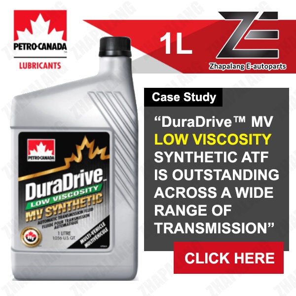 PETRO CANADA DuraDrive Low Viscosity MV Synthetic ATF 1L Transfer Case / Power Steering Fluid