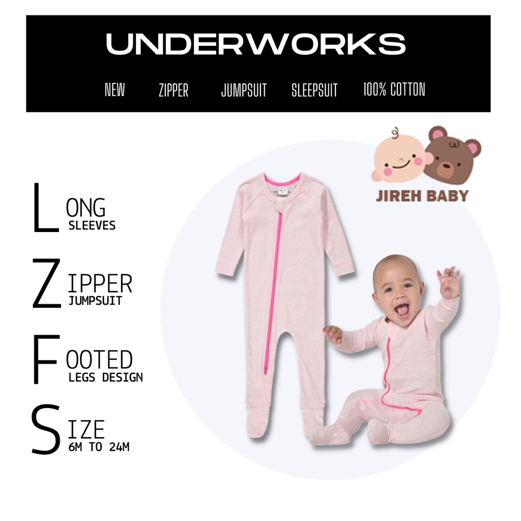 Underworks baby hot sale romper