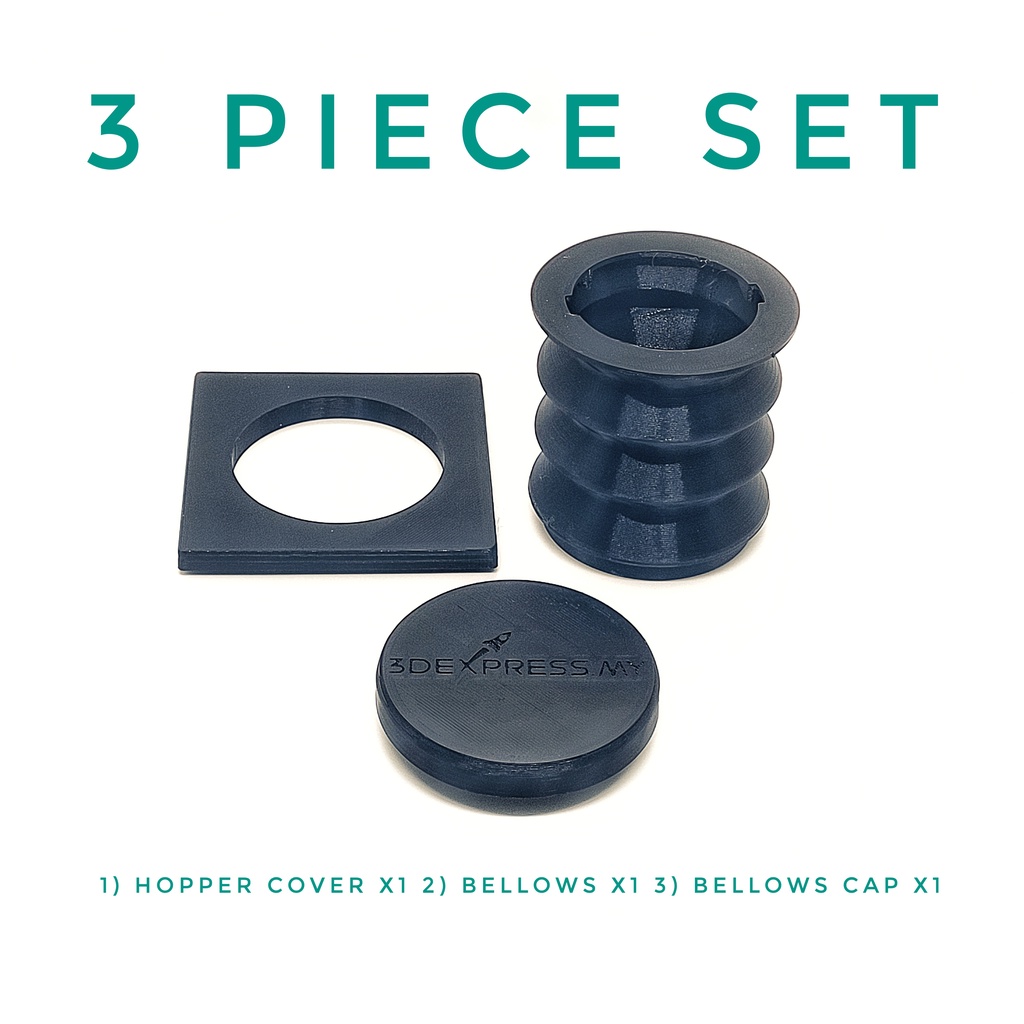 [3D PRINTED] Gemilai Grinder CRM9009 Bellow Kit