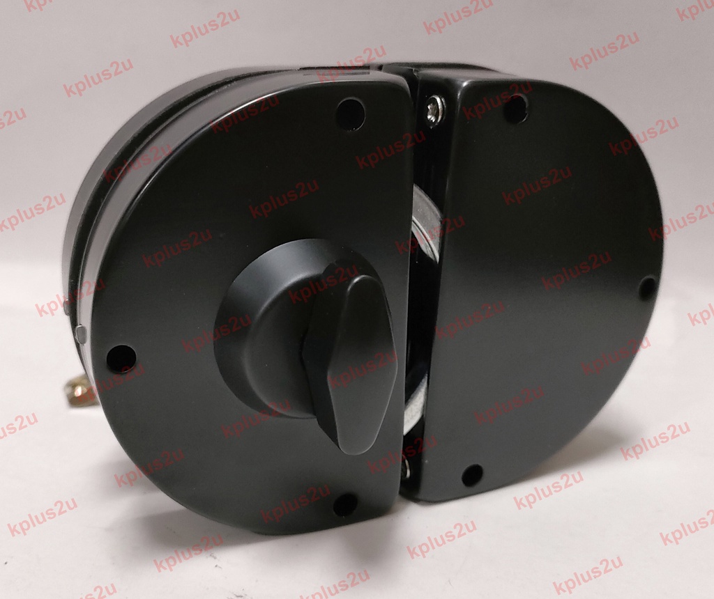 Glass Door Lock Circle Shape Crescent Shape Tempered Glass Door Lock