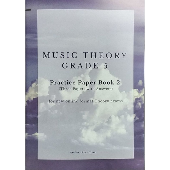 MUSIC THEORY GRADE 5 Practice Papers And Answers Book 2 (Free Shipping ...