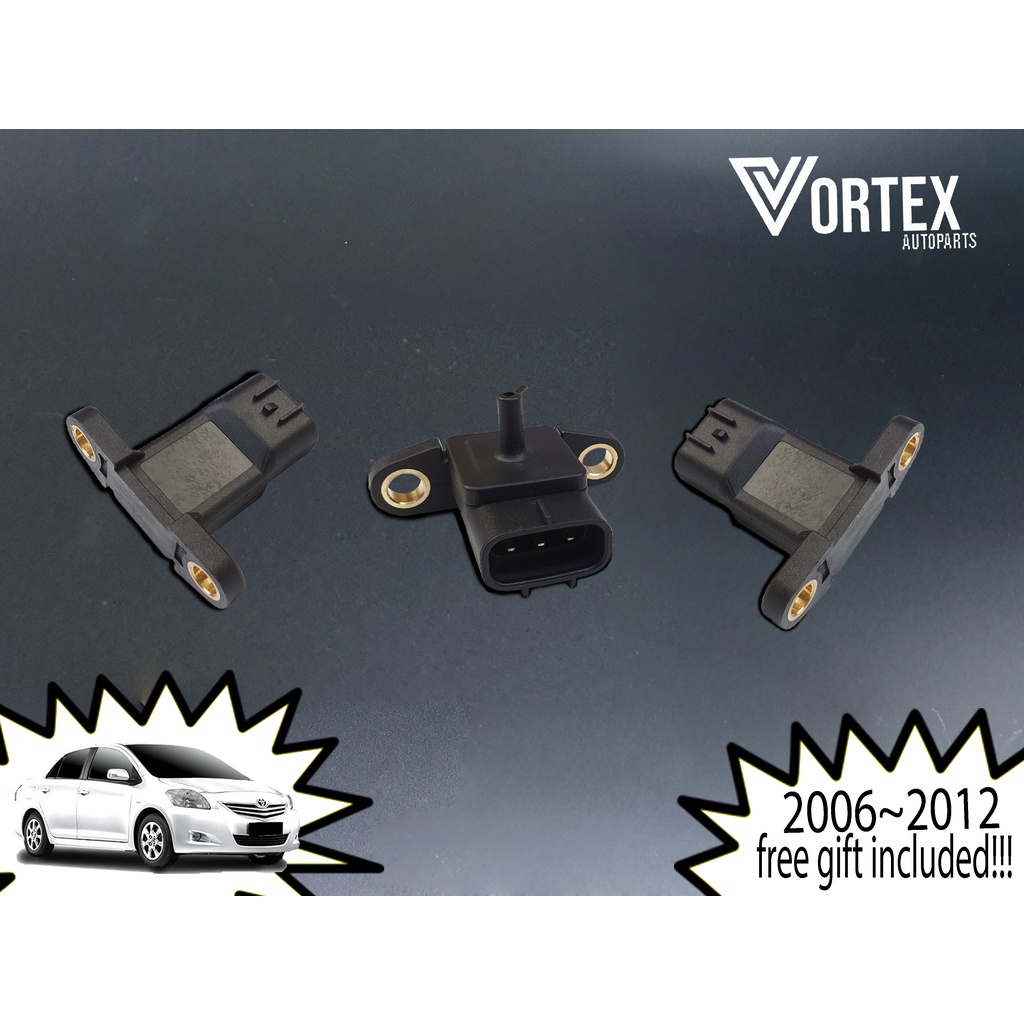 Map Sensor For Toyota Vios NCP93(2006~2012)Year,(3PIN) | Shopee Malaysia