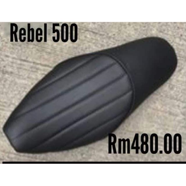 honda rebel 500 double seat