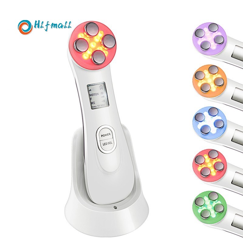 Mesotherapy Electroporation RF Radio Frequency LED Photon Facial Beauty ...