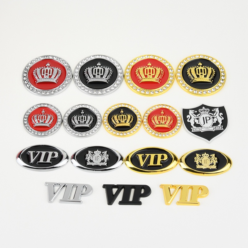 JDM Car Sticker Window Glass & Front & Tail Sign VIP JP Logo Emblem For