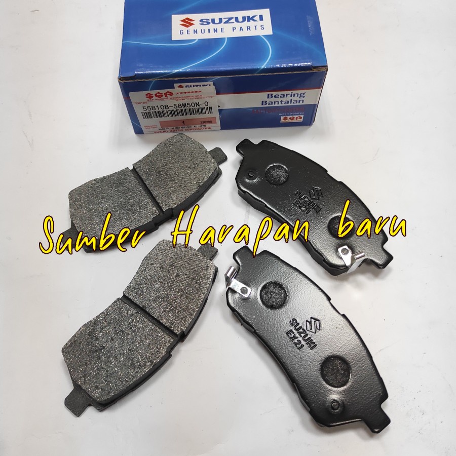 Brake Pad Front Brake Pad Ertiga Mazda 2 Fiesta Original 1Set Shopee Malaysia