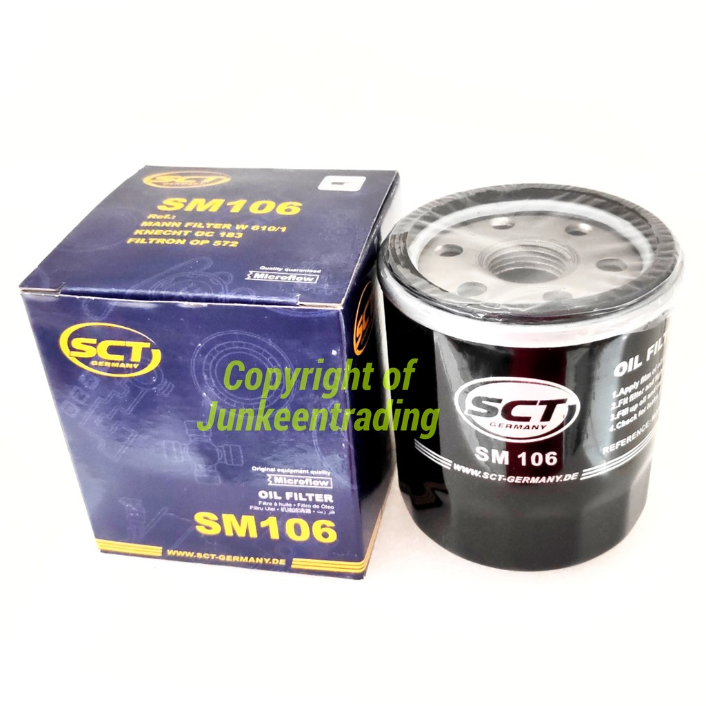 SCT-Germany Premium Oil Filter For Toyota Corolla Altis Vios Camry ...