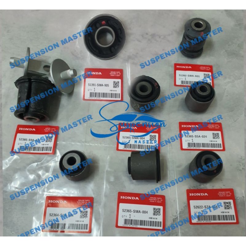 16 IN 1 SET - FRONT /REAR ARM BUSH SET/LOWER ARM BUSH/KNUCKLE ARM BUSH ...