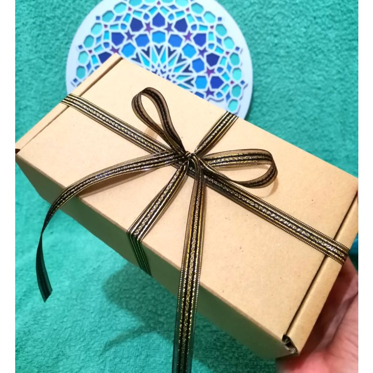 ADD ON : RIBBON, STICKER, BOX FOR DOORGIFT BUKU YASSIN / AL-MATHURAT ...