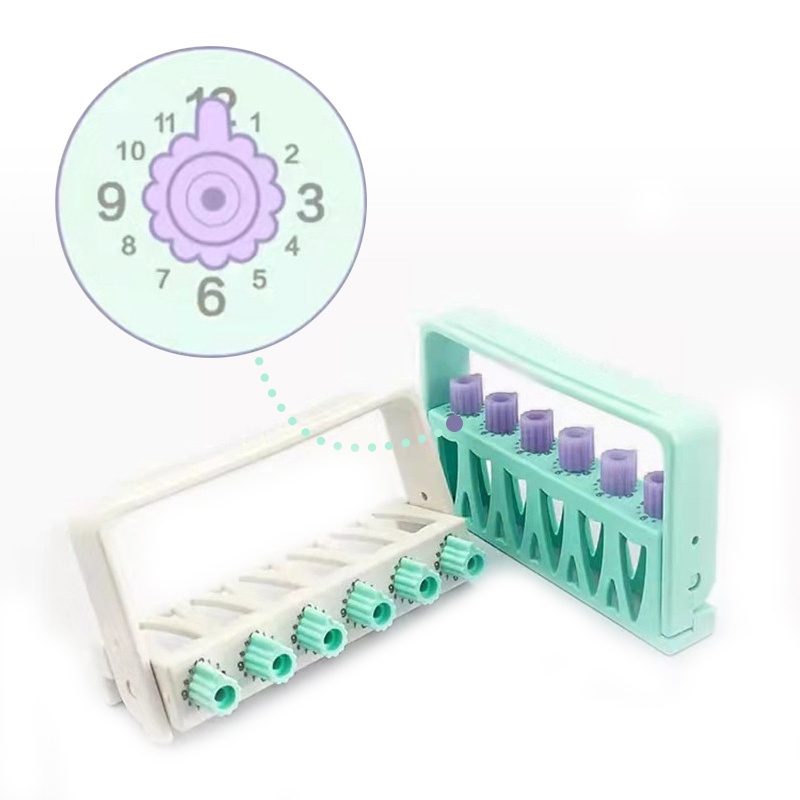 12 Times Dental Counting Root Canal File Sterilizing Rack Endo Files ...