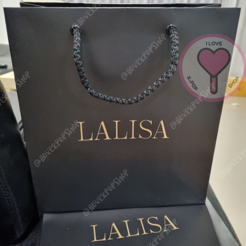 LISA Paper Bag YG SELELCT-LALISA : THE FIRST SINGLE ALBUM | Shopee Malaysia