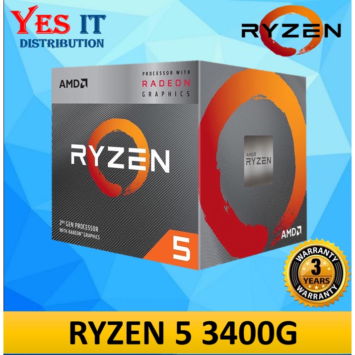 AMD Ryzen 5 PRO 3400G Desktop Processors with Radeon™ buy Vega Graphics