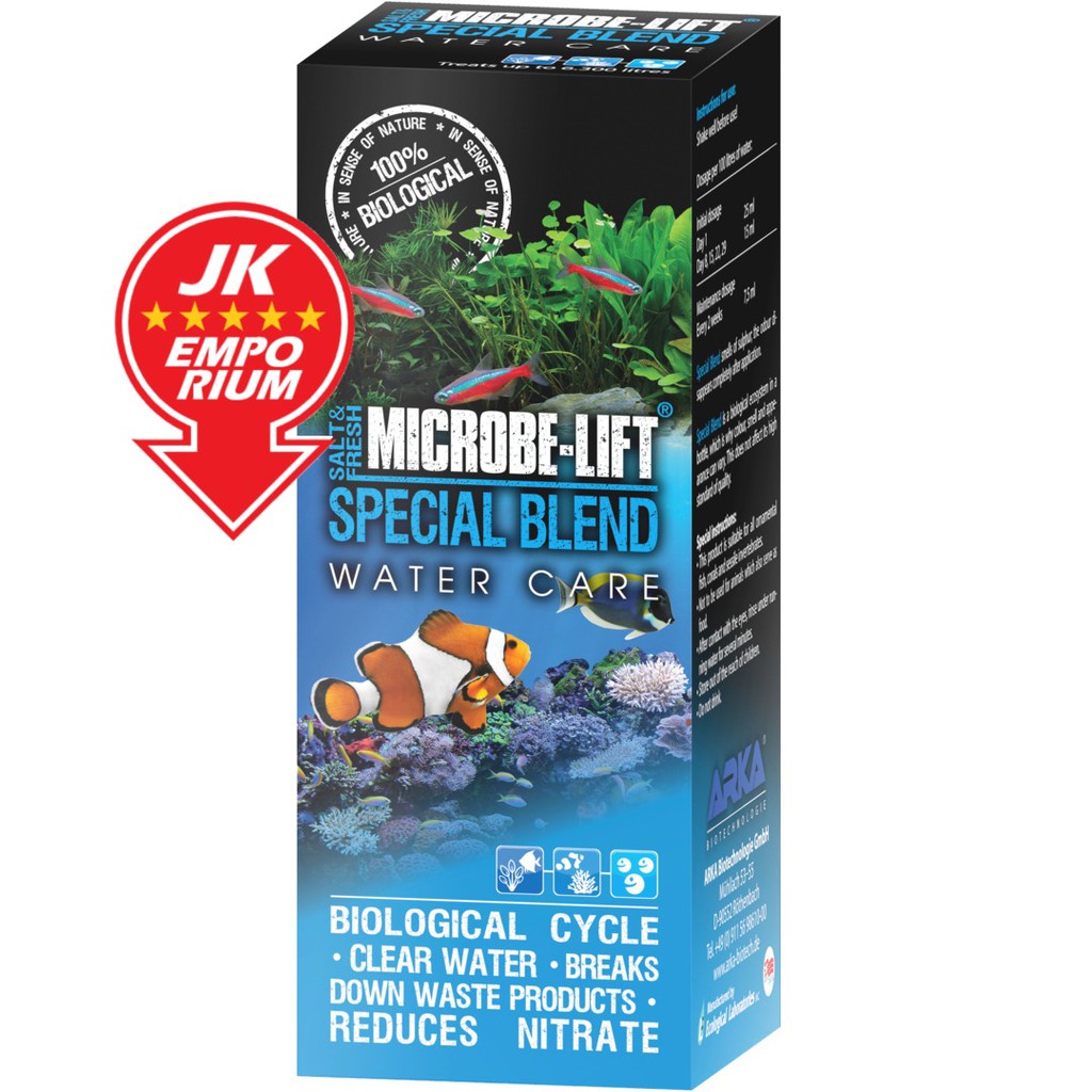 Microbe-Lift Special Blend Water Care 473ml Beneficial Bacteria PSB Bio ...