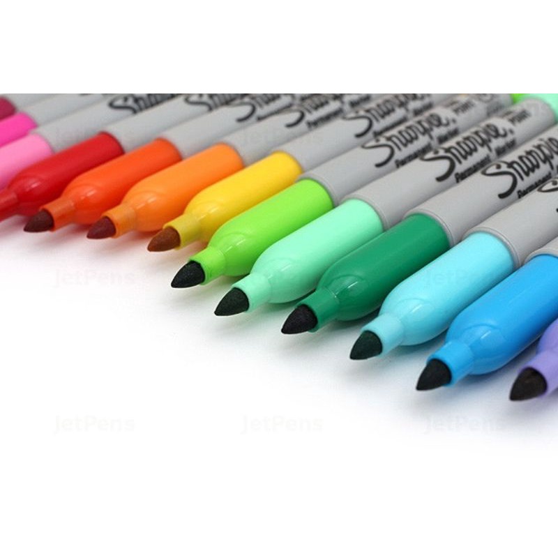 Sharpie Fine Point Set of 12 Basic Pastel Colors | Shopee Malaysia