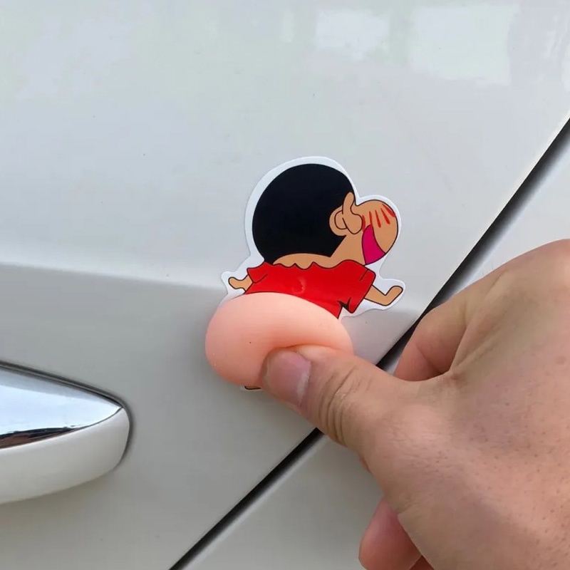 Ass buffer sticker car door anti-collision sticker toilet cover anti ...