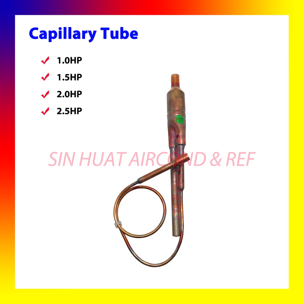 Capillary Tube Air Cond 1.0HP 1.5HP 2.0HP 2.5HP Capillary Tube Air