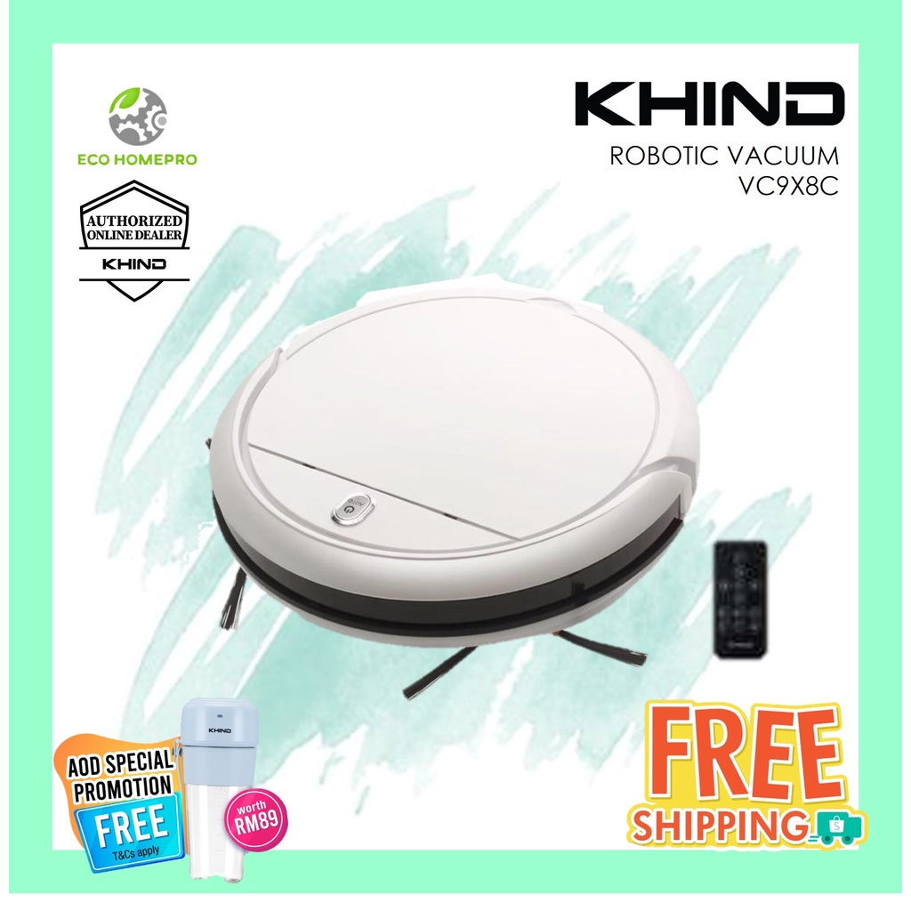 Khind Robotic Vacuum VC9X6A / VC9X8C Shopee Malaysia