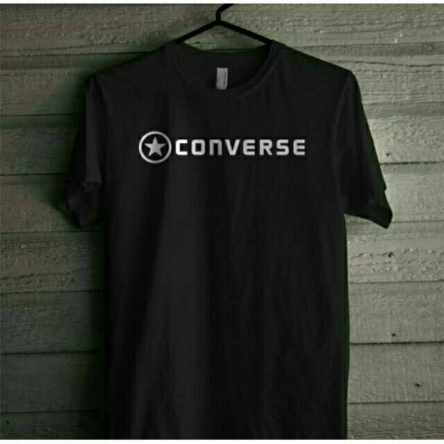 Converse hotsell black shirt