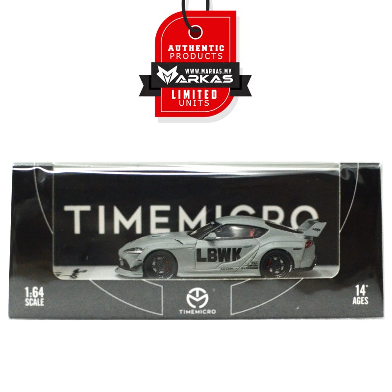 TIME MICRO 1/64 TOYOTA SUPRA GR LBWK COMBAT GREY EDITION | Shopee Malaysia