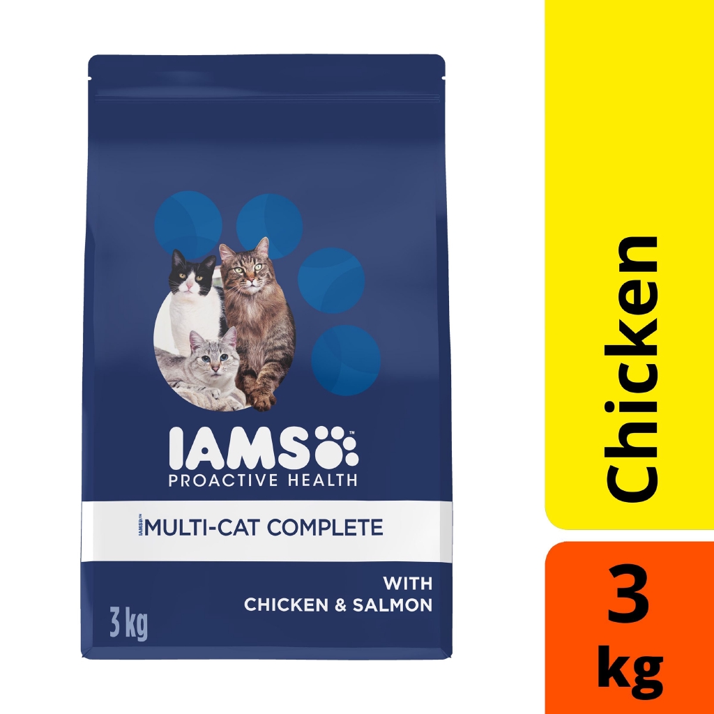 Iams multi best sale cat complete