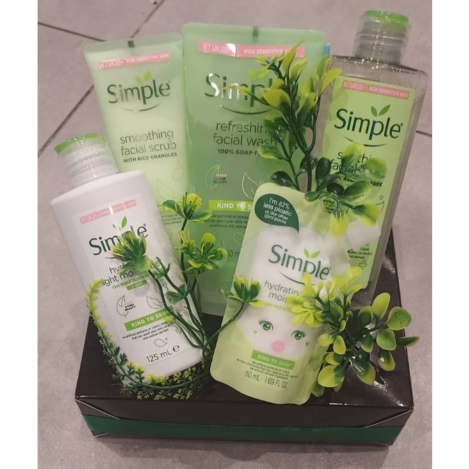 Simple deals skincare set