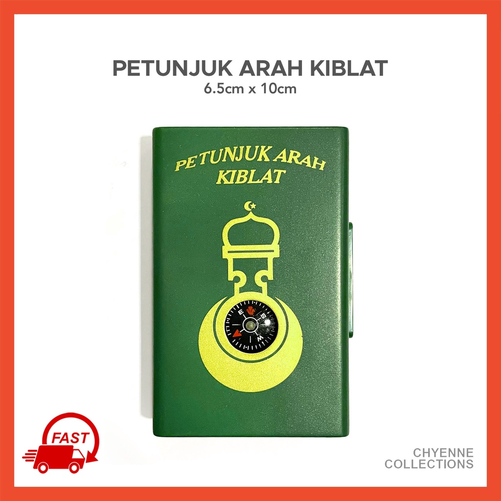 Kompas Kiblat Petunjuk Arah • Small Compass Qibla Direction Finder