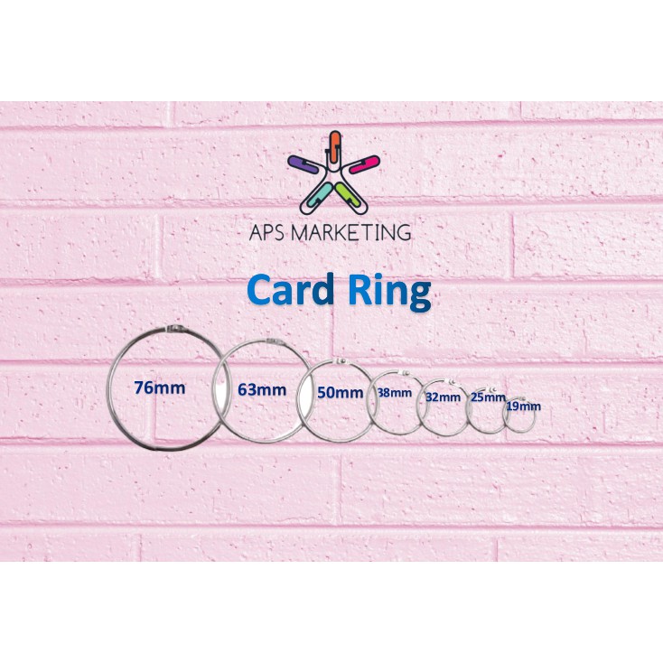 Card Ring Binding Ring Binder Ring Key Ring (10pcs/pack) | Shopee Malaysia
