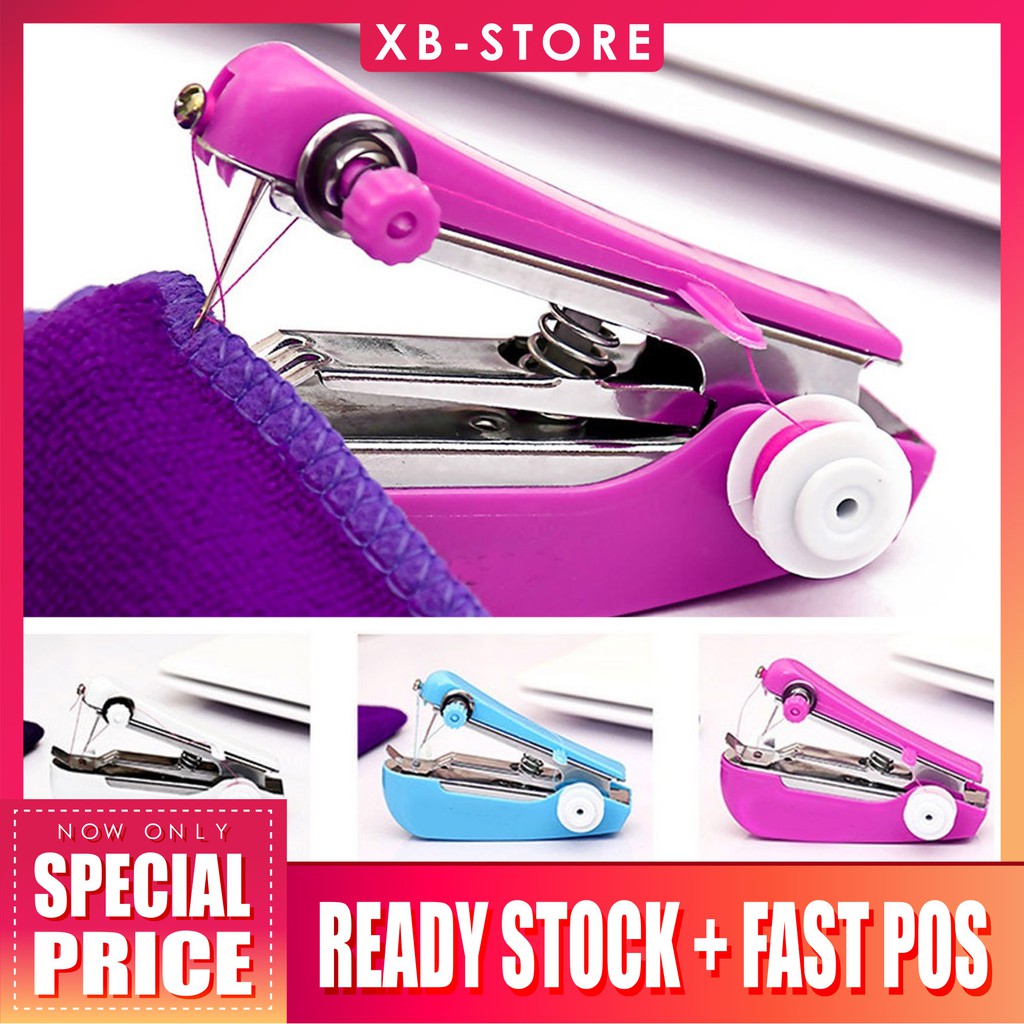 XBSTORE Mesin Jahit Mini Hand Sewing Machine Mesin Jahit Tangan