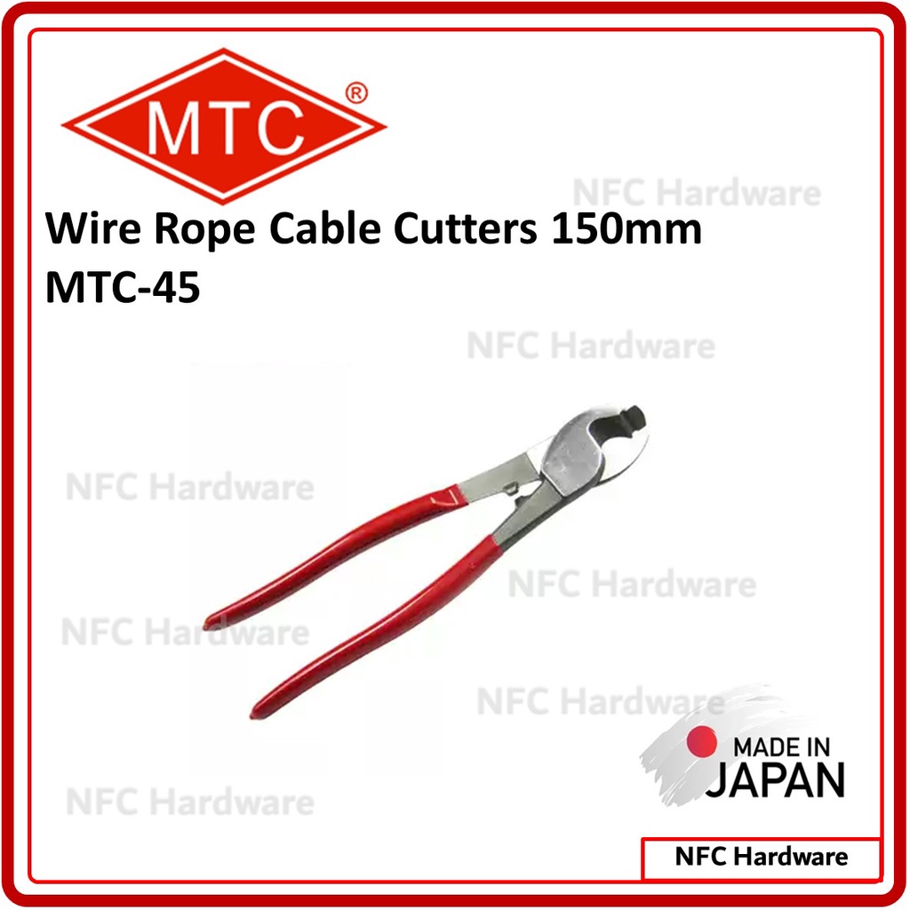MTC-45 Wire Rope Cable Cutters 150mm | Shopee Malaysia