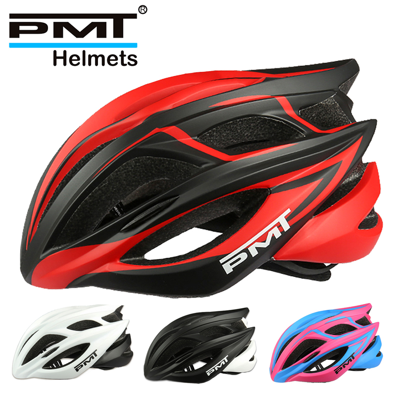 PMT Cycling Ultralight Helmet Breathable Road Bike Helmet Intergrally molded Men and Women Fietshelmen Kask Cycling Safely Cap Shopee Malaysia